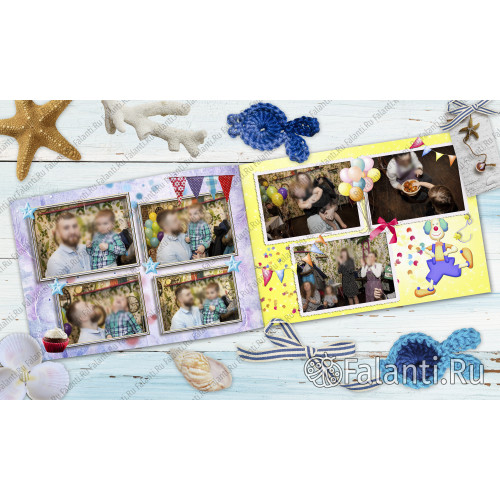 Фотокнига №3 - детский фотоальбом на 2 года