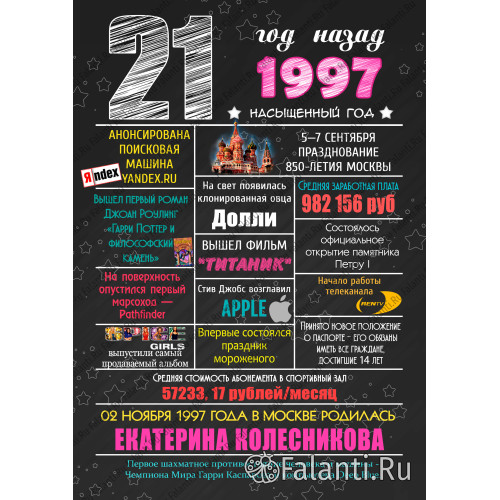 Плакат с поздравлением №22 для папы